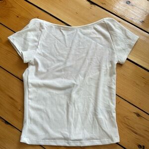 Backless Urban Outfitters White Top - New with Tags!